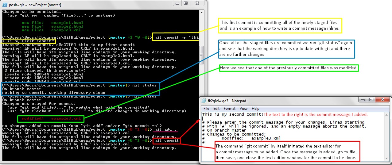 git commit